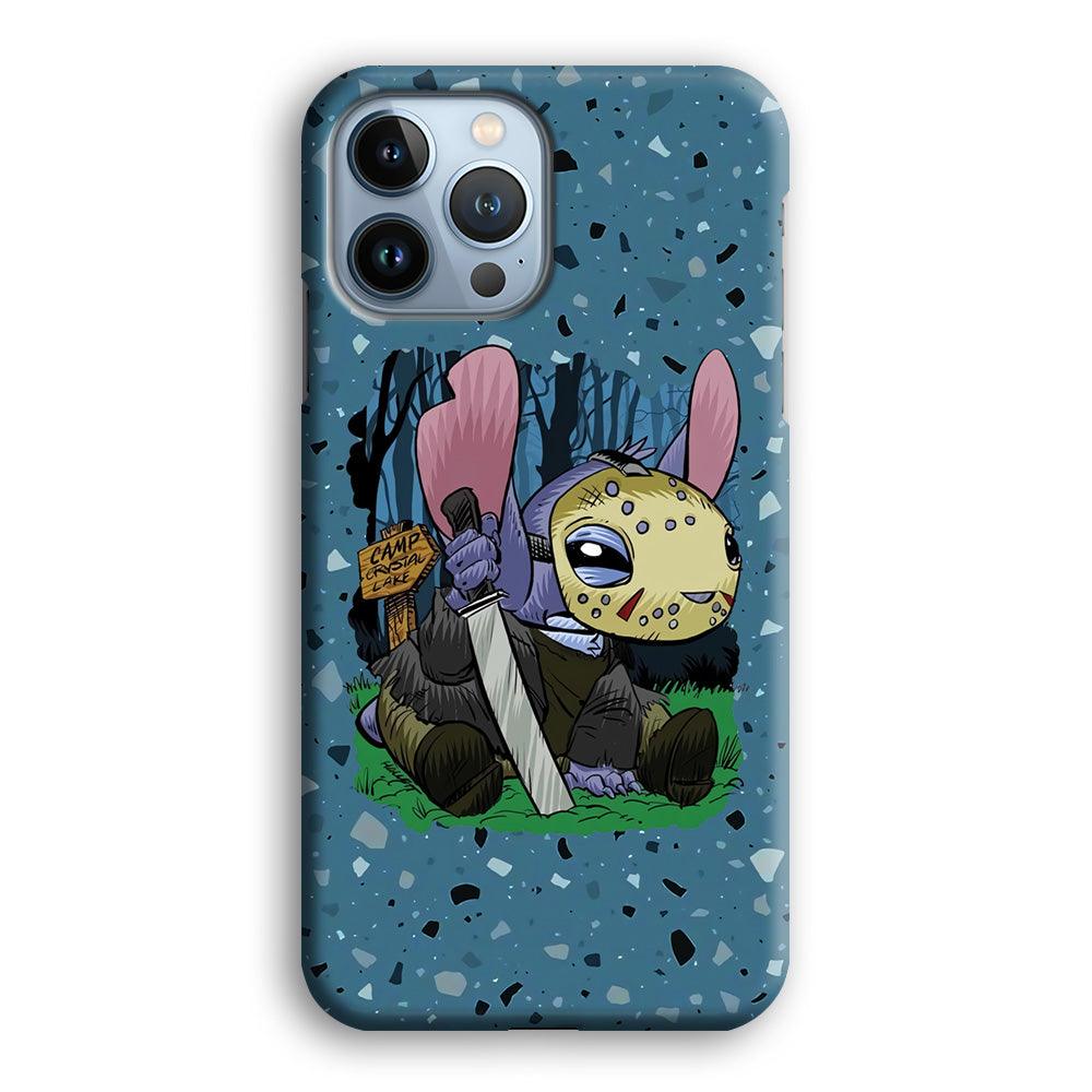 Stitch Camp Crystal Lake iPhone 13 Pro Case-Oxvistore