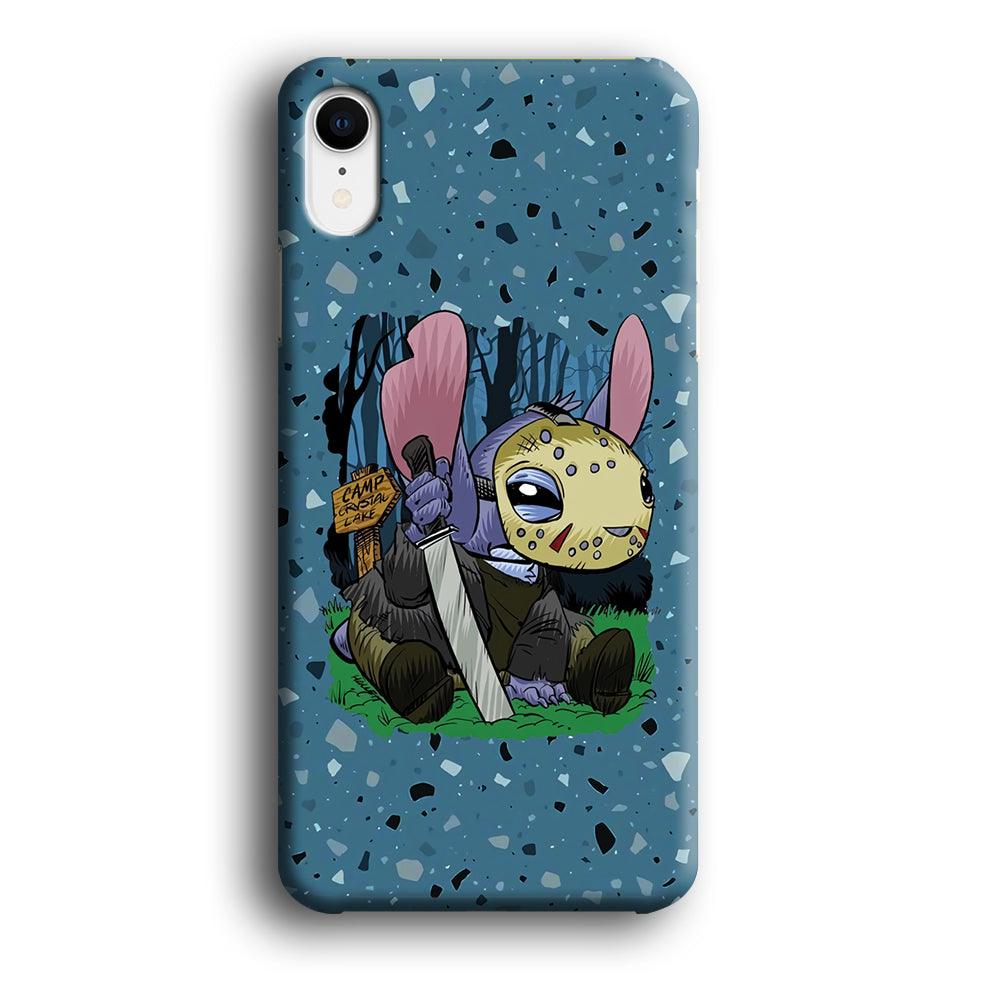 Stitch Camp Crystal Lake iPhone XR Case-Oxvistore