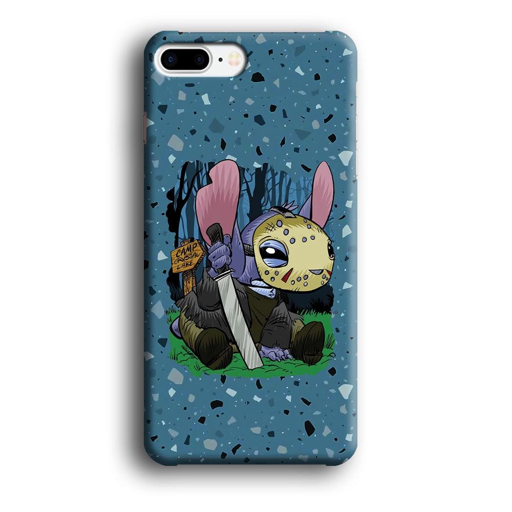 Stitch Camp Crystal Lake iPhone 8 Plus Case-Oxvistore