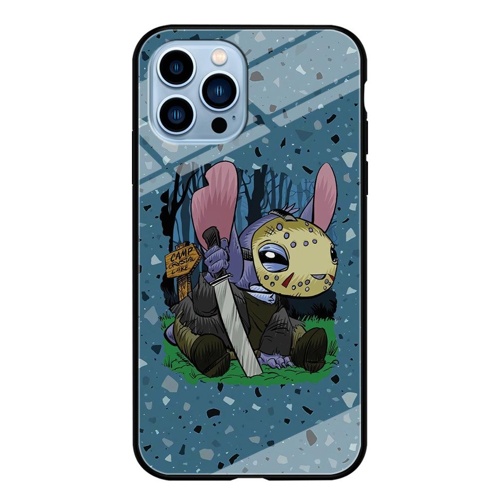 Stitch Camp Crystal Lake iPhone 15 Pro Max Case-Oxvistore