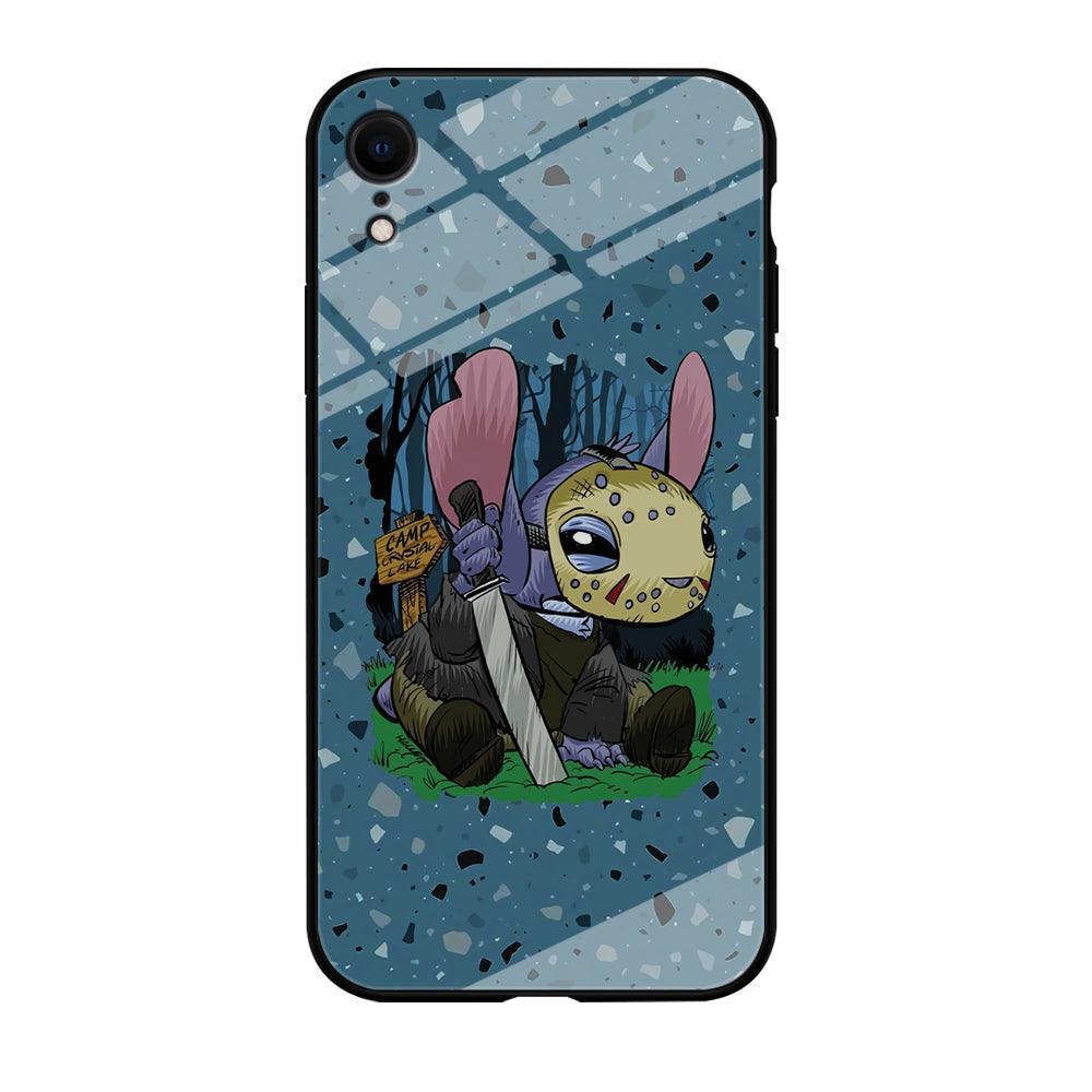 Stitch Camp Crystal Lake iPhone XR Case-Oxvistore