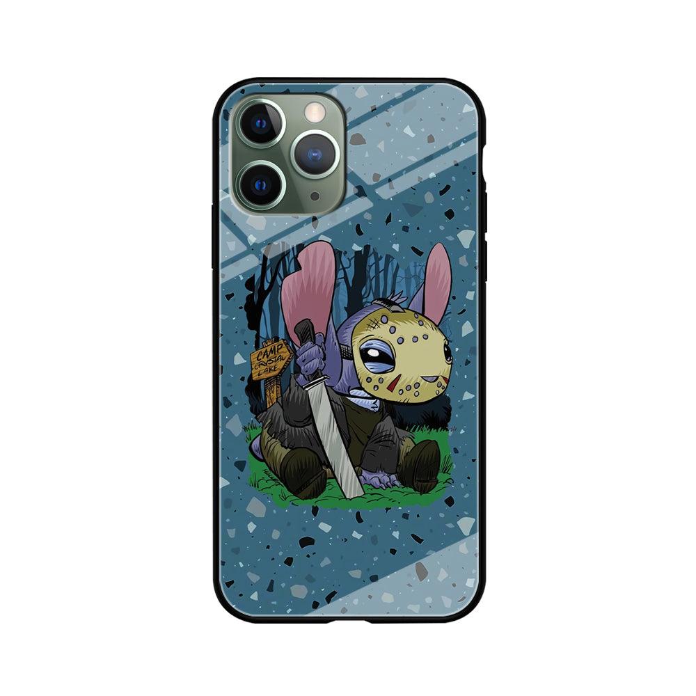 Stitch Camp Crystal Lake iPhone 11 Pro Case-Oxvistore