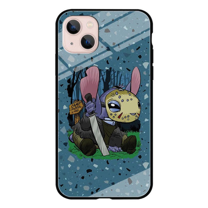 Stitch Camp Crystal Lake iPhone 15 Plus Case-Oxvistore