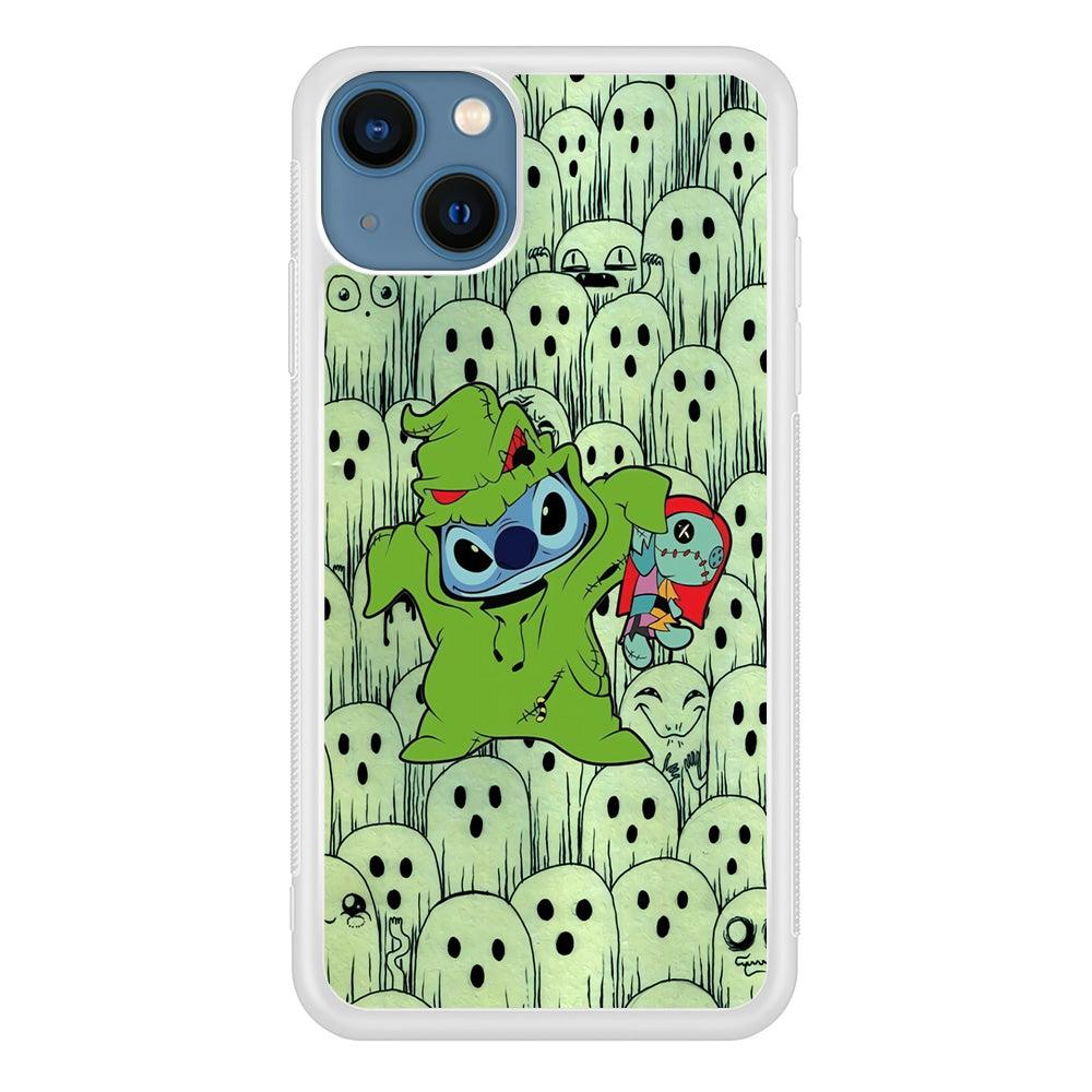 Stitch Creepy Costum iPhone 15 Plus Case-Oxvistore