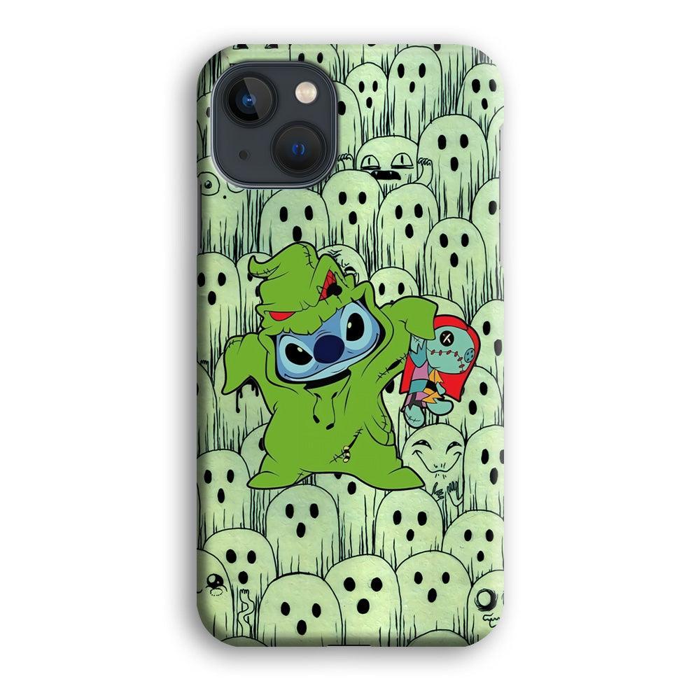 Stitch Creepy Costum iPhone 15 Plus Case-Oxvistore