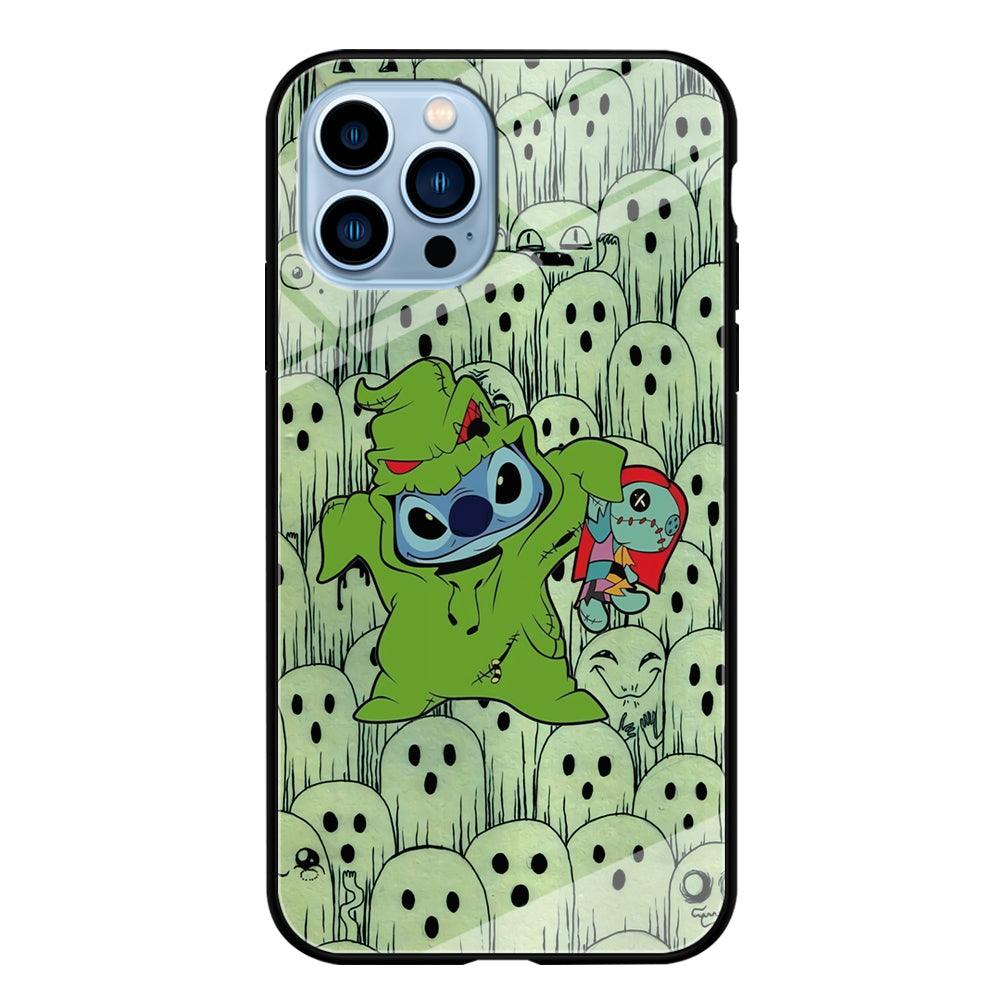 Stitch Creepy Costum iPhone 14 Pro Max Case-Oxvistore