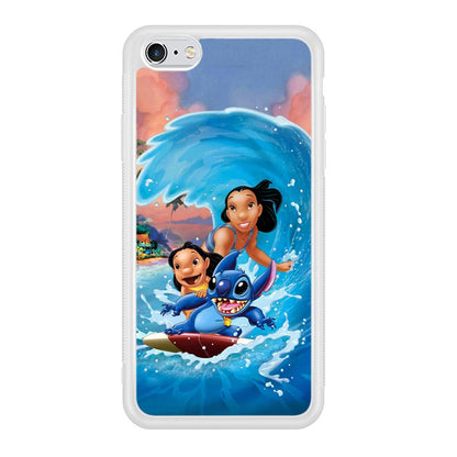 Stitch Great Wave from The Sea iPhone 6 | 6s Case-Oxvistore