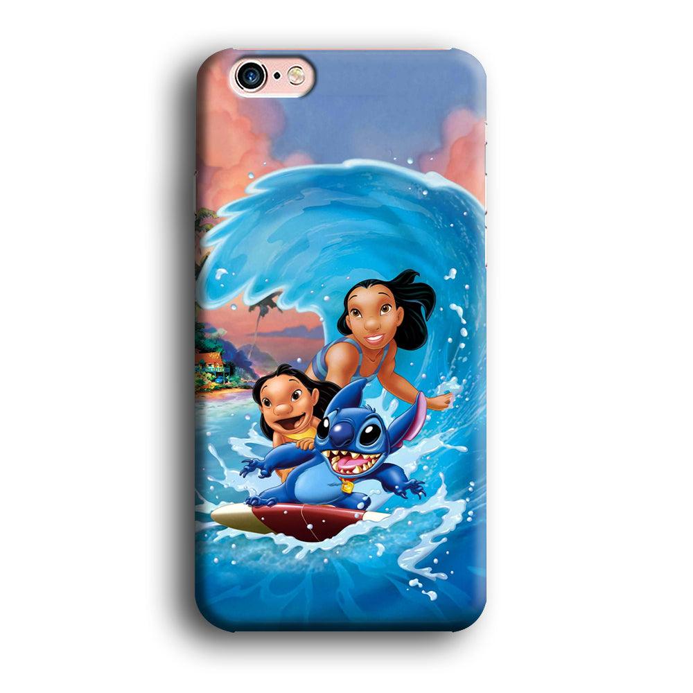 Stitch Great Wave from The Sea iPhone 6 | 6s Case-Oxvistore