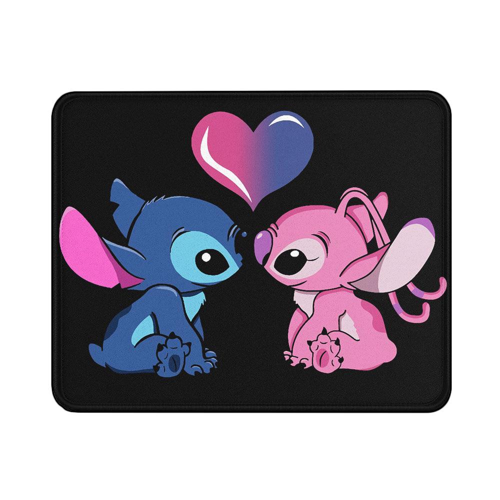 Stitch Love Angle Mouse Pads-18x21 CM-Oxvistore