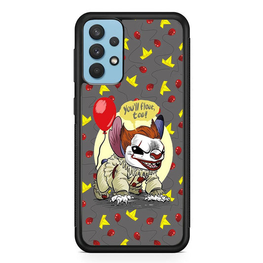 Stitch Pennywise Form Cover Samsung Galaxy A32 Case-Oxvistore