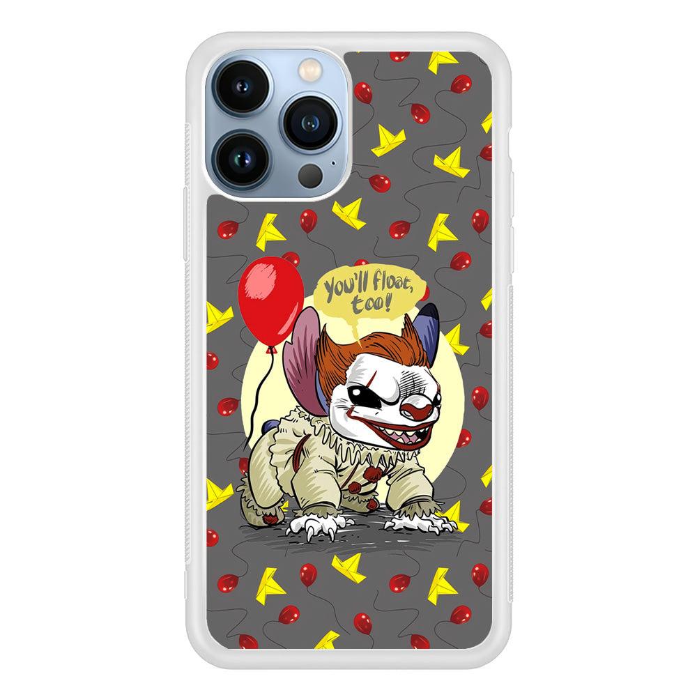 Stitch Pennywise Form Cover iPhone 14 Pro Case-Oxvistore