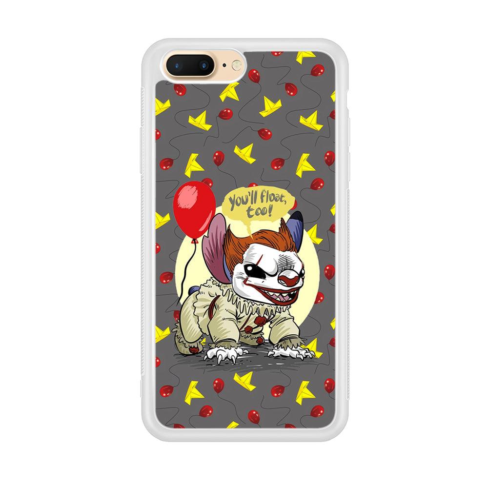 Stitch Pennywise Form Cover iPhone 8 Plus Case-Oxvistore