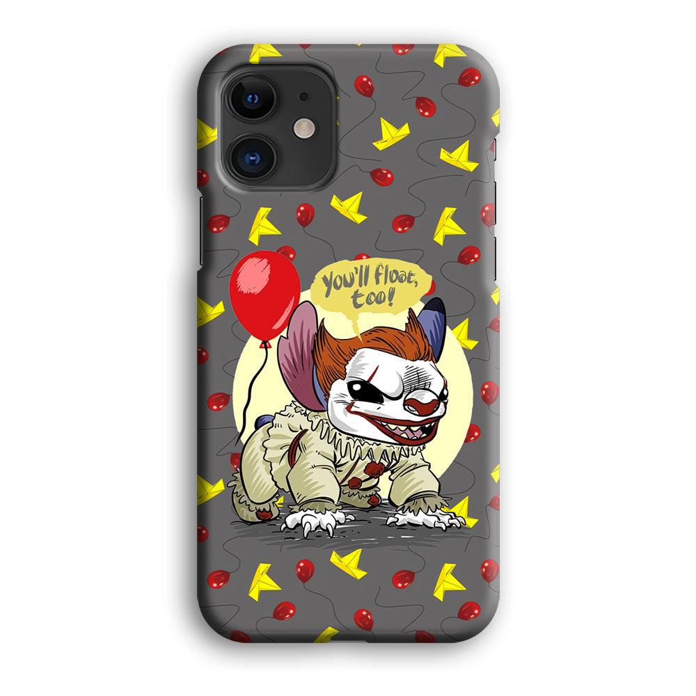 Stitch Pennywise Form Cover iPhone 12 Case-Oxvistore