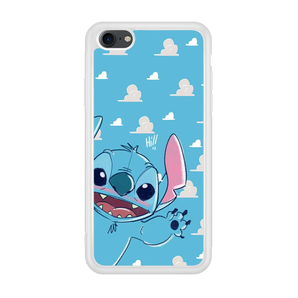 Stitch Say Hii on Me iPhone 8 Case-Oxvistore