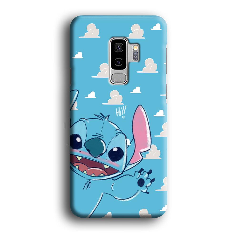 Stitch Say Hii on Me Samsung Galaxy S9 Plus Case-Oxvistore