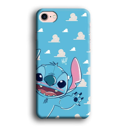 Stitch Say Hii on Me iPhone 8 Case-Oxvistore