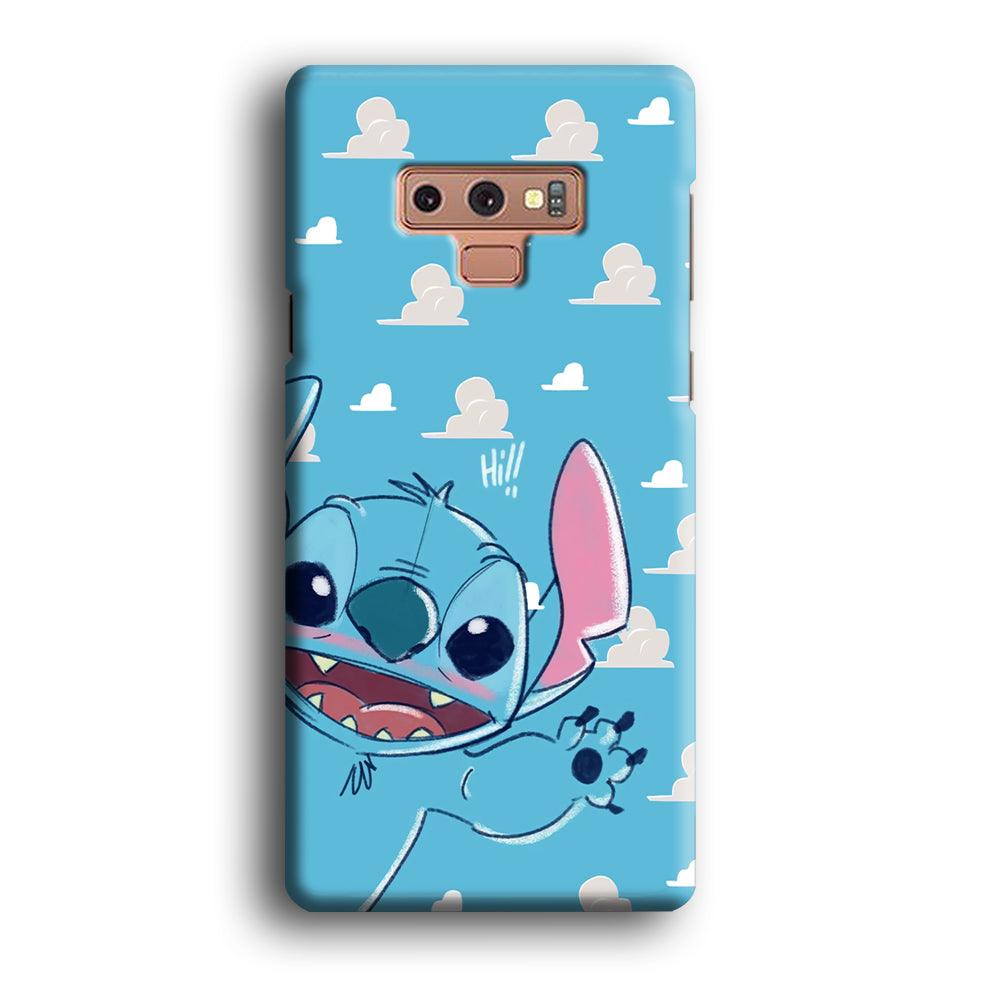 Stitch Say Hii on Me Samsung Galaxy Note 9 Case-Oxvistore