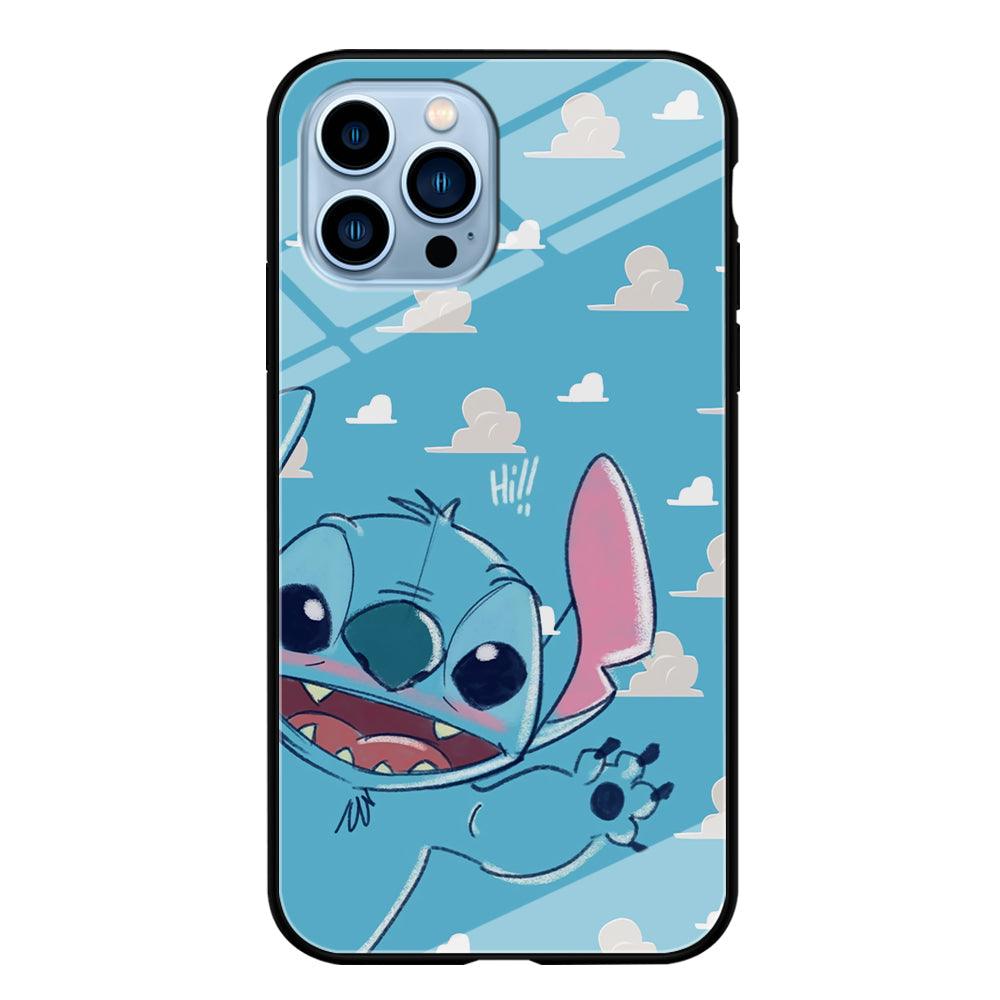 Stitch Say Hii on Me iPhone 15 Pro Case-Oxvistore