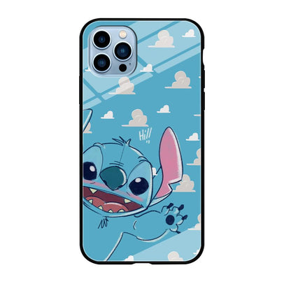 Stitch Say Hii on Me iPhone 12 Pro Max Case-Oxvistore