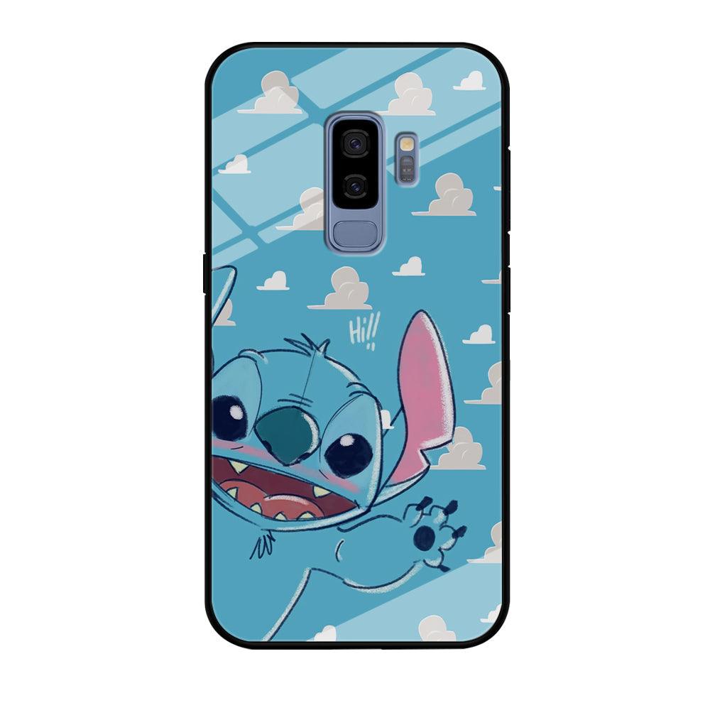 Stitch Say Hii on Me Samsung Galaxy S9 Plus Case-Oxvistore