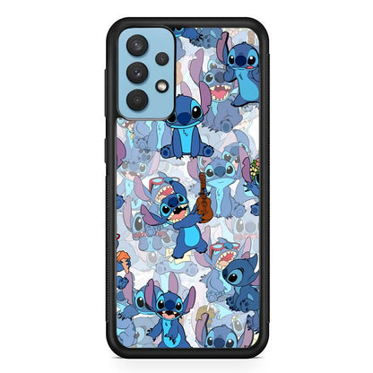 Stitch Shadow Clones Samsung Galaxy A32 Case-Oxvistore