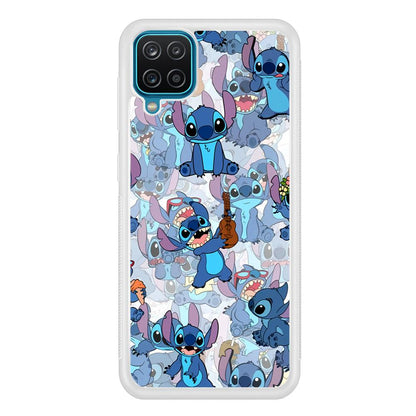 Stitch Shadow Clones Samsung Galaxy A12 Case-Oxvistore