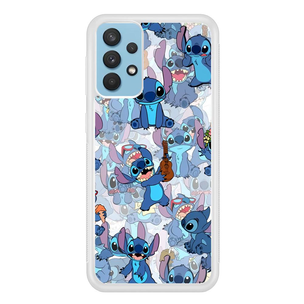 Stitch Shadow Clones Samsung Galaxy A32 Case-Oxvistore