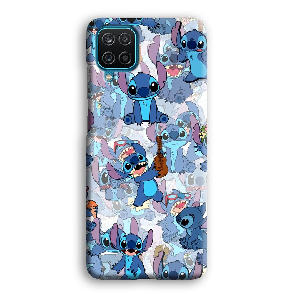 Stitch Shadow Clones Samsung Galaxy A12 Case-Oxvistore