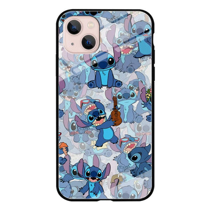 Stitch Shadow Clones iPhone 15 Plus Case-Oxvistore