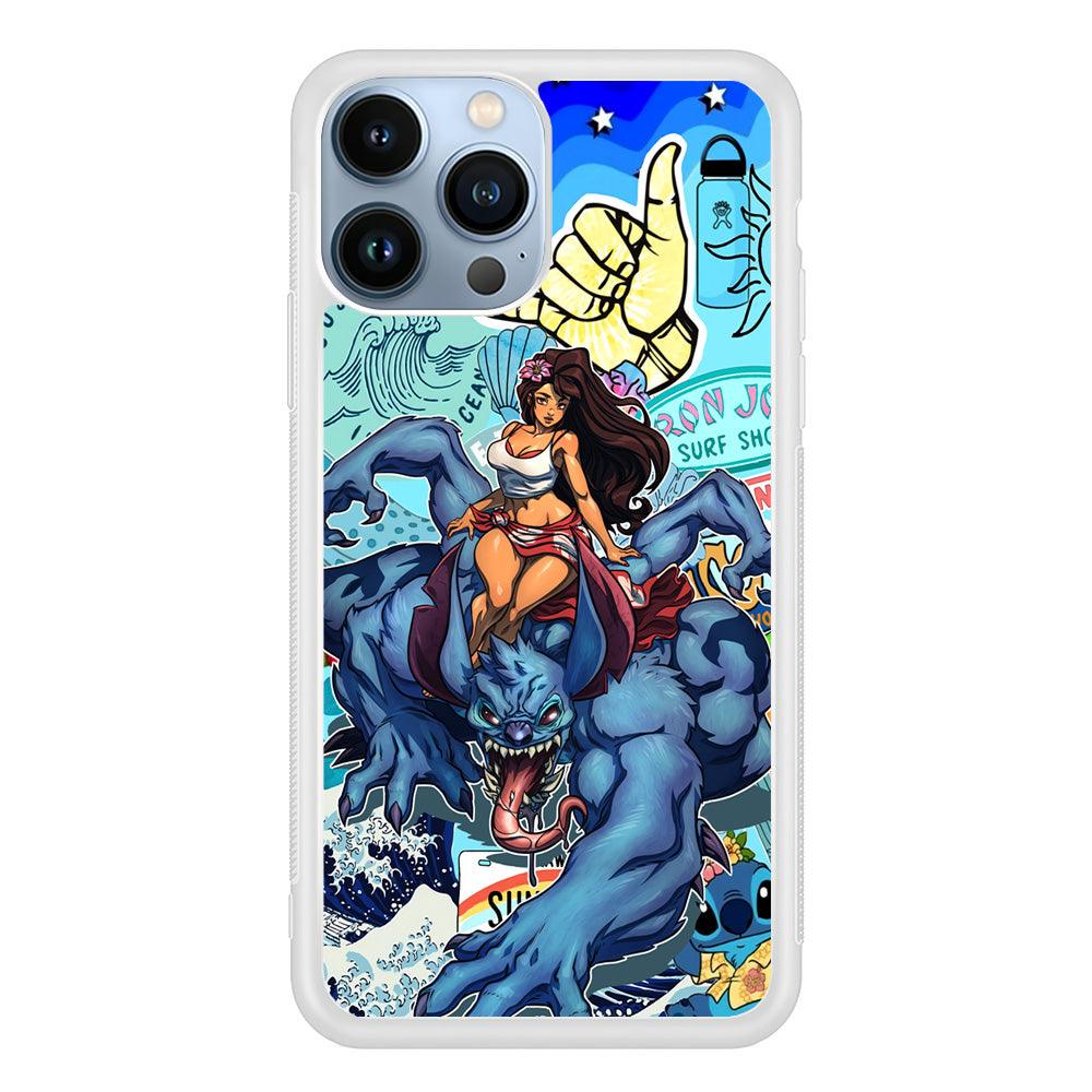 Stitch The Adult Mode iPhone 14 Pro Case-Oxvistore