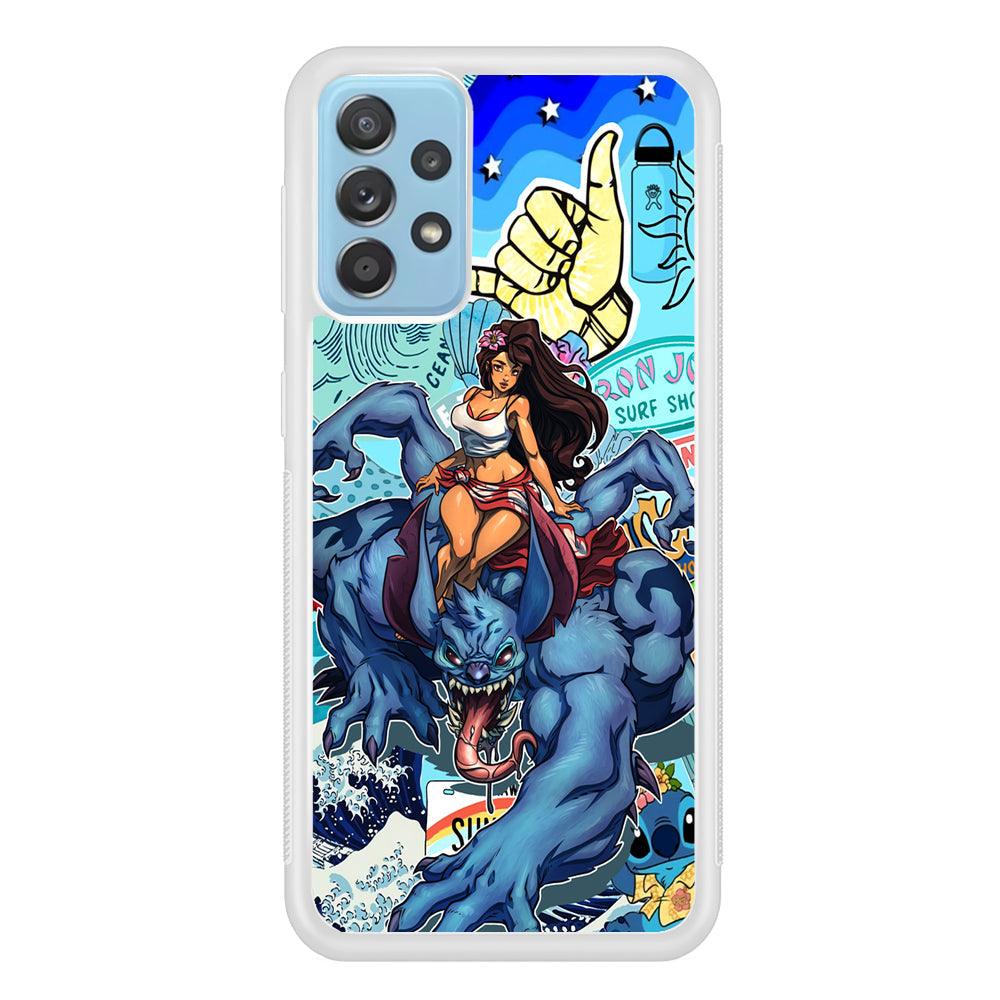 Stitch The Adult Mode Samsung Galaxy A52 Case-Oxvistore