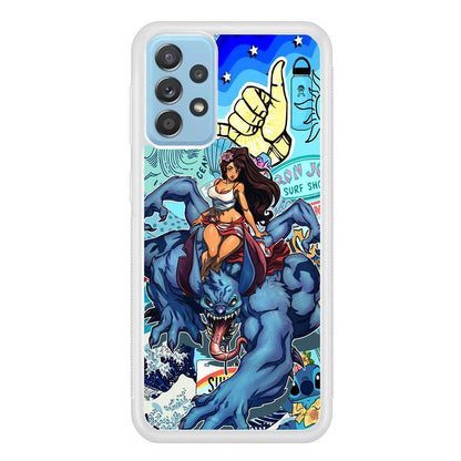 Stitch The Adult Mode Samsung Galaxy A52 Case-Oxvistore