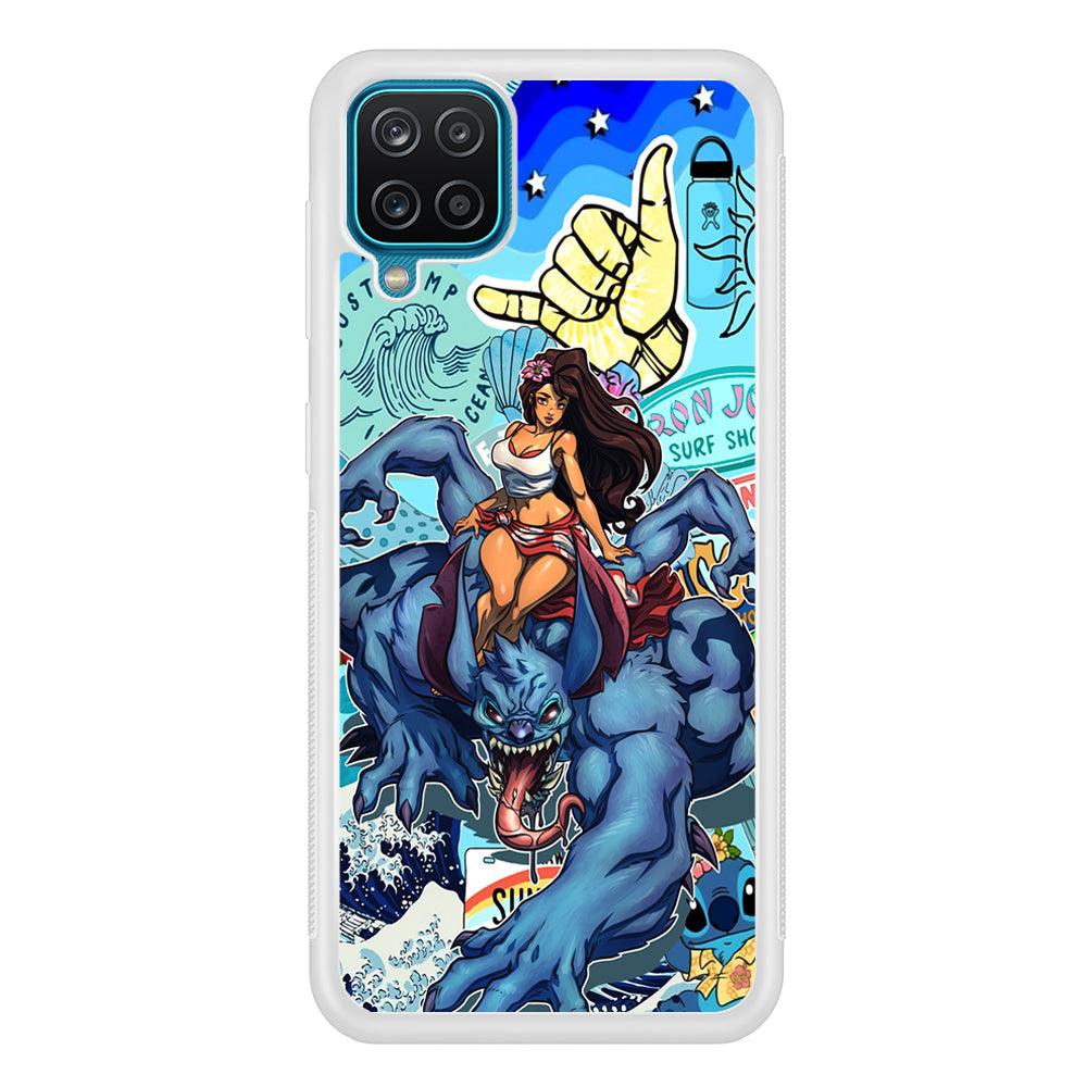 Stitch The Adult Mode Samsung Galaxy A12 Case-Oxvistore