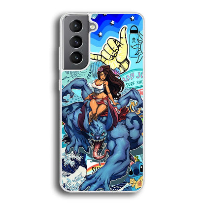 Stitch The Adult Mode Samsung Galaxy S21 Case-Oxvistore