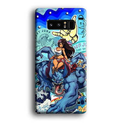 Stitch The Adult Mode Samsung Galaxy Note 8 Case-Oxvistore