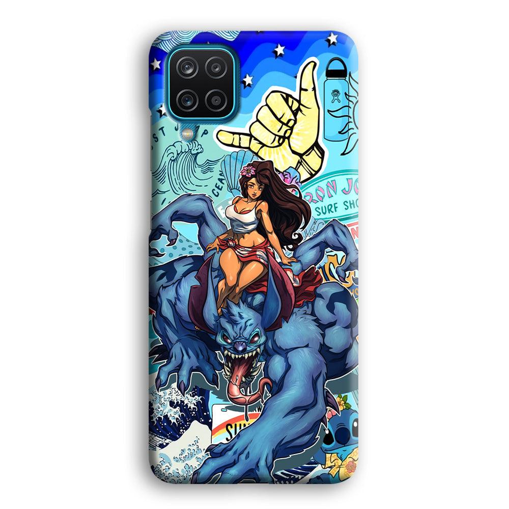 Stitch The Adult Mode Samsung Galaxy A12 Case-Oxvistore