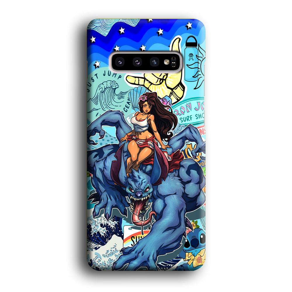 Stitch The Adult Mode Samsung Galaxy S10 Plus Case-Oxvistore