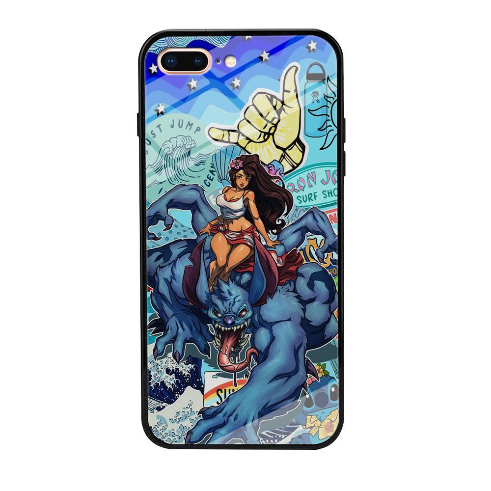 Stitch The Adult Mode iPhone 8 Plus Case-Oxvistore