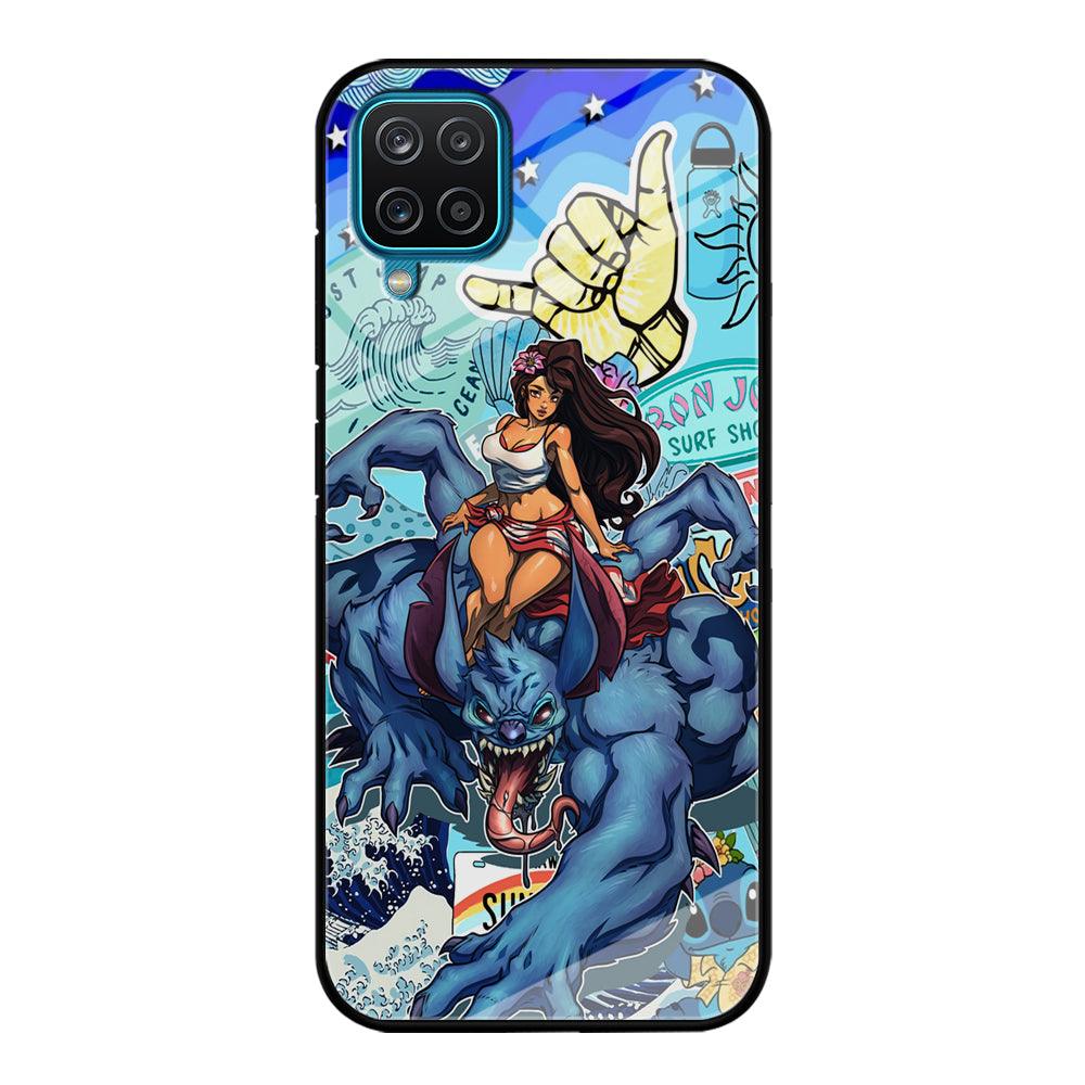 Stitch The Adult Mode Samsung Galaxy A12 Case-Oxvistore