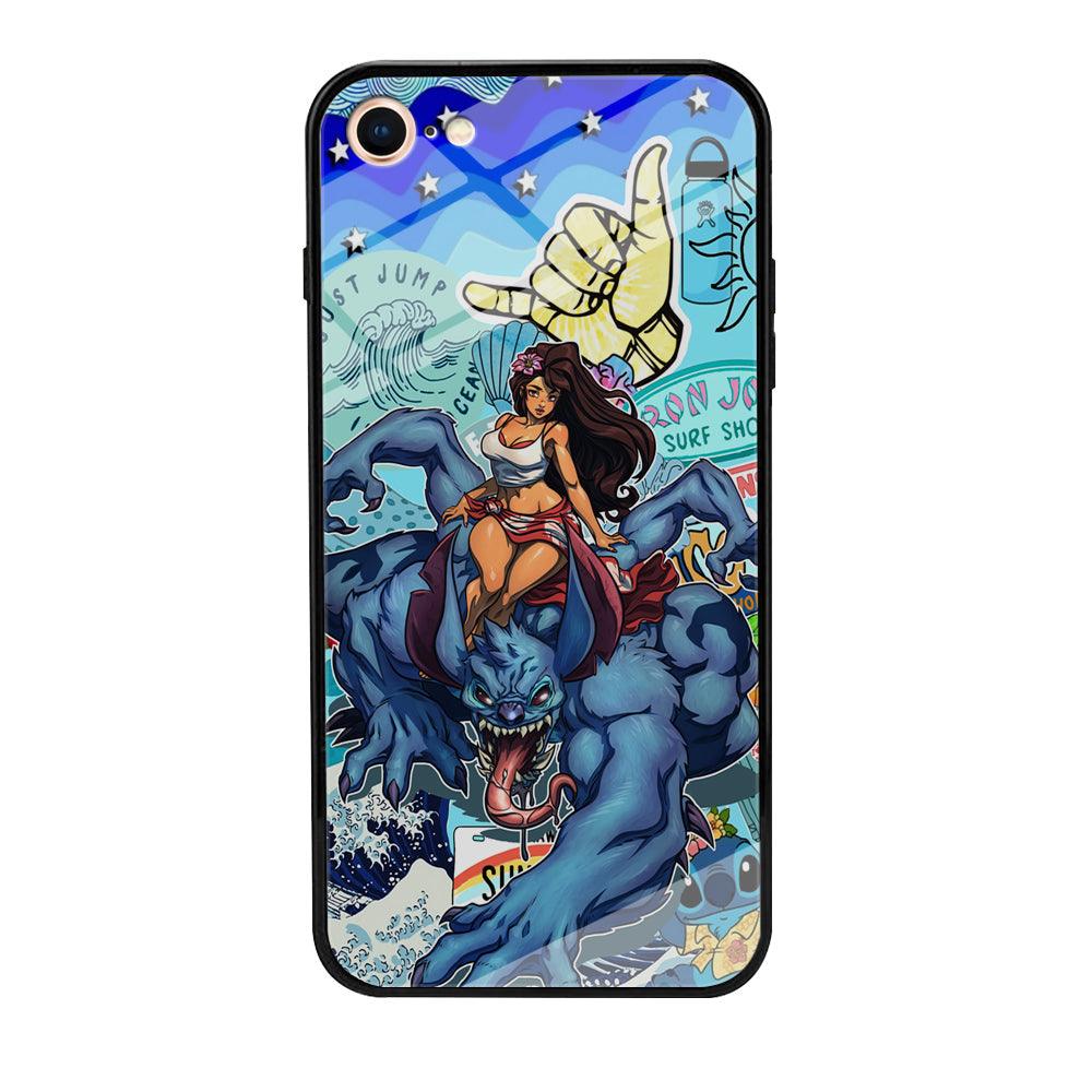 Stitch The Adult Mode iPhone 8 Case-Oxvistore