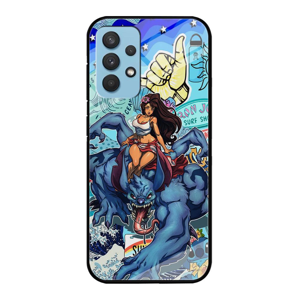 Stitch The Adult Mode Samsung Galaxy A32 Case-Oxvistore