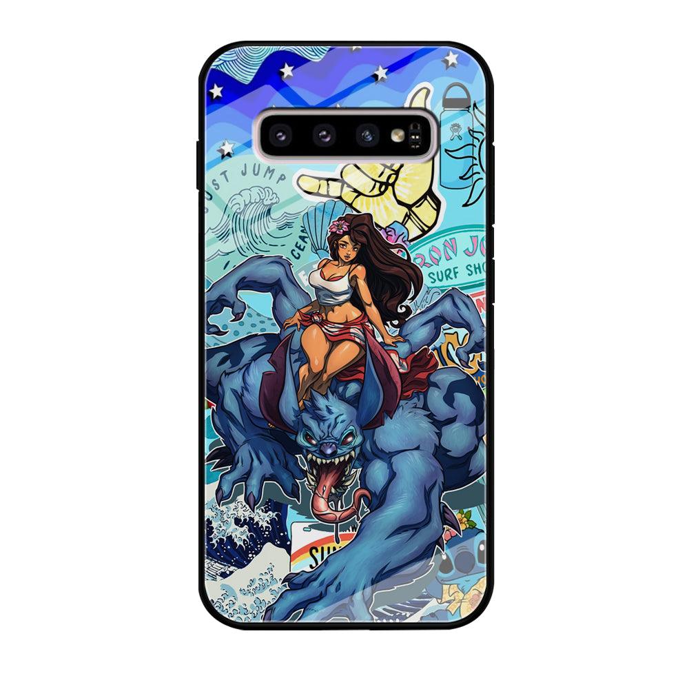 Stitch The Adult Mode Samsung Galaxy S10 Plus Case-Oxvistore