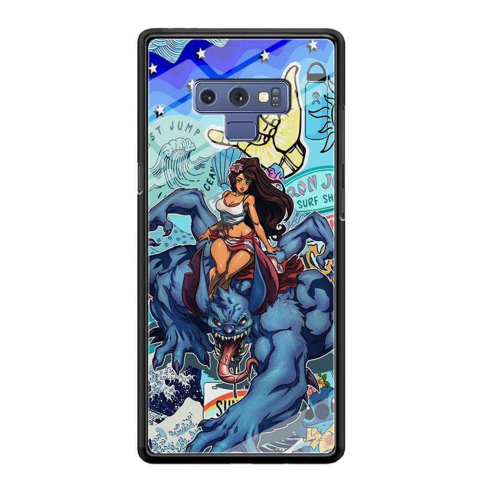 Stitch The Adult Mode Samsung Galaxy Note 9 Case-Oxvistore