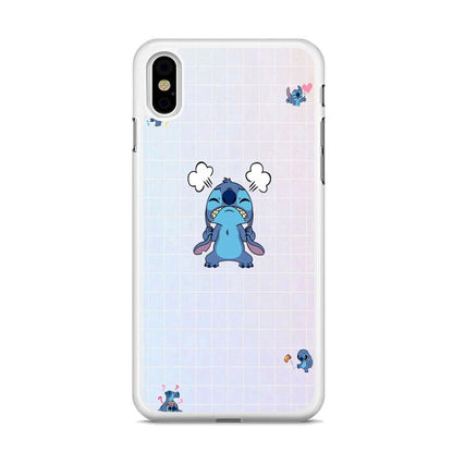 Stitch Angry Style iPhone XS Case-Oxvistore