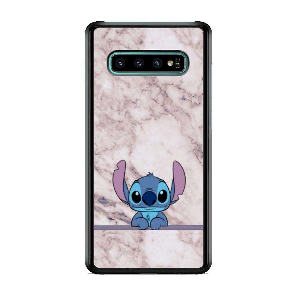 Stitch Marmer Wall Samsung Galaxy S10 Case-Oxvistore