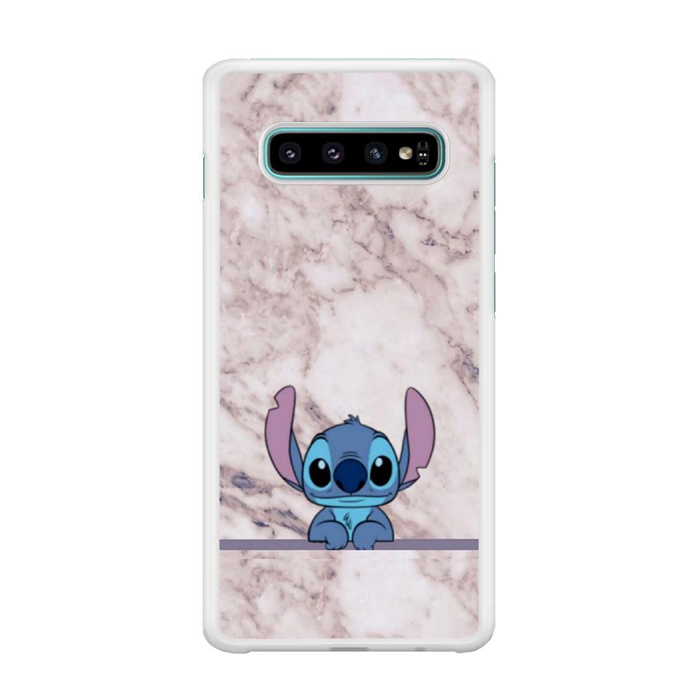 Stitch Marmer Wall Samsung Galaxy S10 Plus Case-Oxvistore