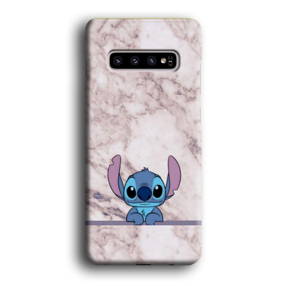 Stitch Marmer Wall Samsung Galaxy S10 Plus Case-Oxvistore