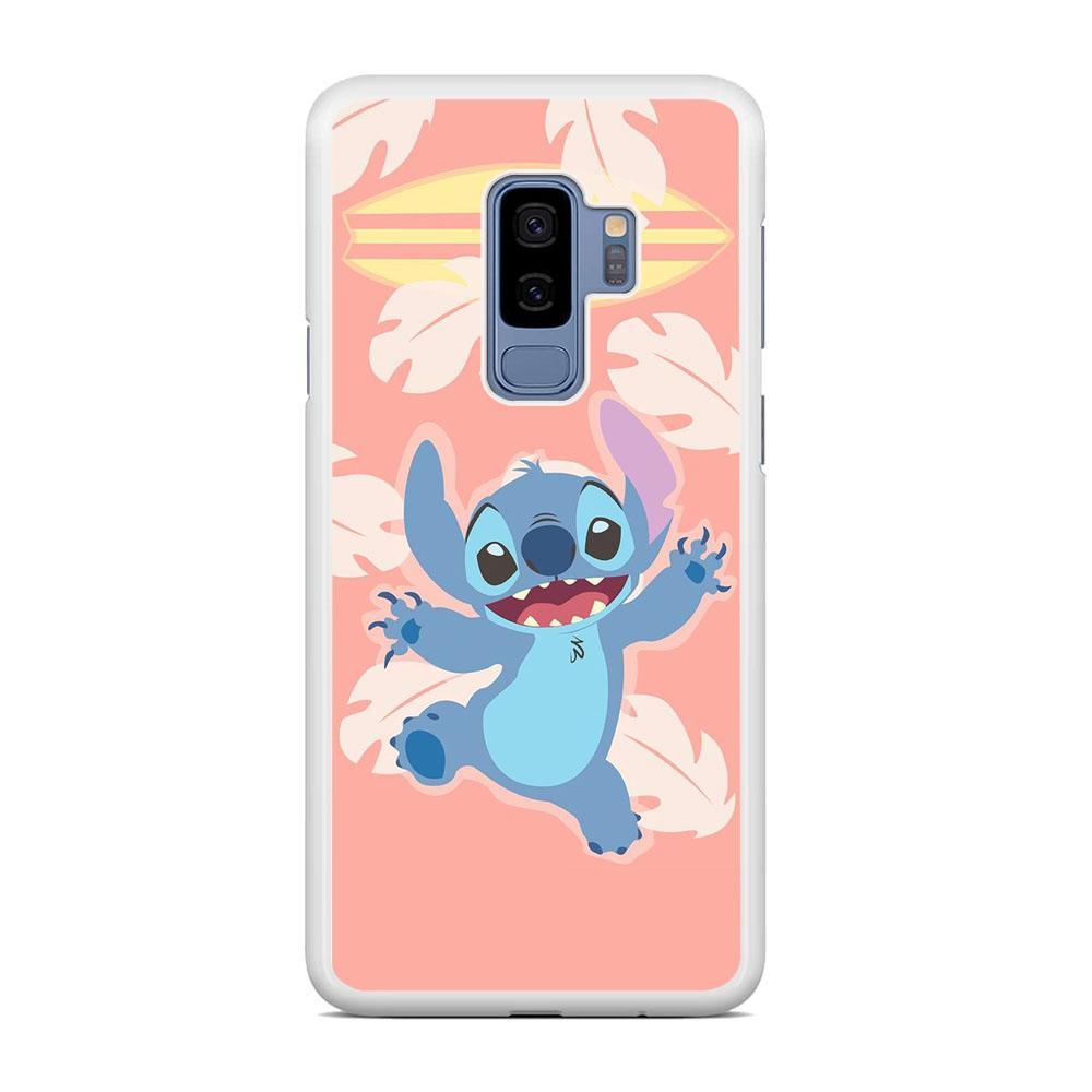 Stitch With Surfing Board Samsung Galaxy S9 Plus Case-Oxvistore