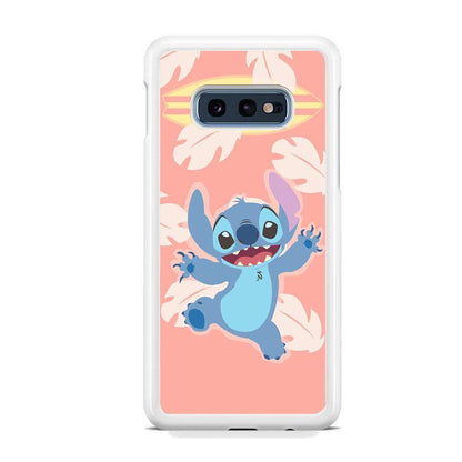 Stitch With Surfing Board Samsung Galaxy S10E Case-Oxvistore