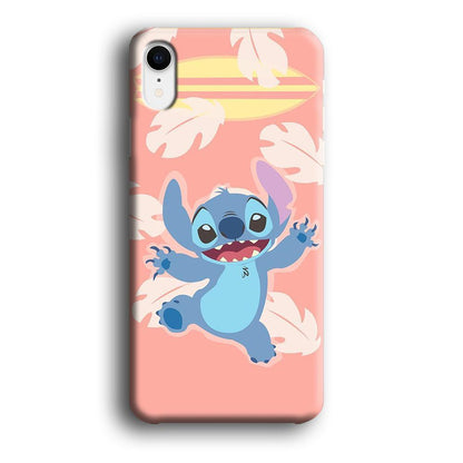 Stitch With Surfing Board iPhone XR Case-Oxvistore